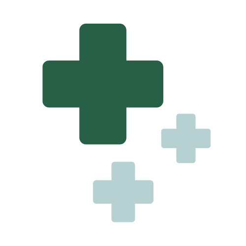 Green cross medical symbol